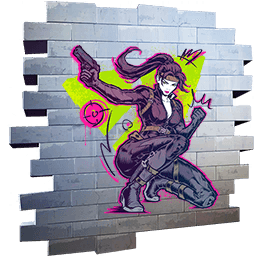Crowne's Shot — Uncommon Spray Fortnite cosmetic