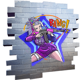 Dasha's Shot — Epic Spray Fortnite cosmetic