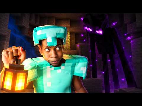 Speedrunning Minecraft, But Its my first time Playing..
