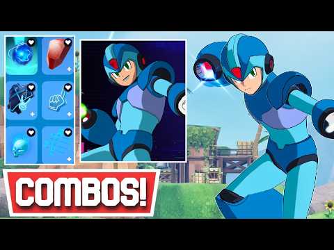 *NEW* BEST MEGA MAN X SKIN COMBOS! | Fortnite