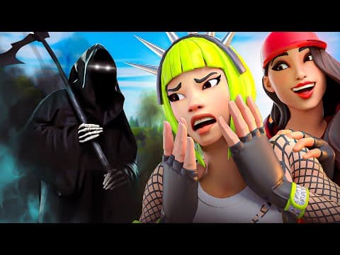 WE MET THE VOICE OF DEATH - FORTNITE 😈