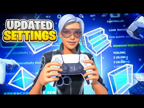NEW Best Controller SETTINGS + Sensitivity in Fortnite Chapter 7! 🎯 (PS4/PS5/XBOX/PC)