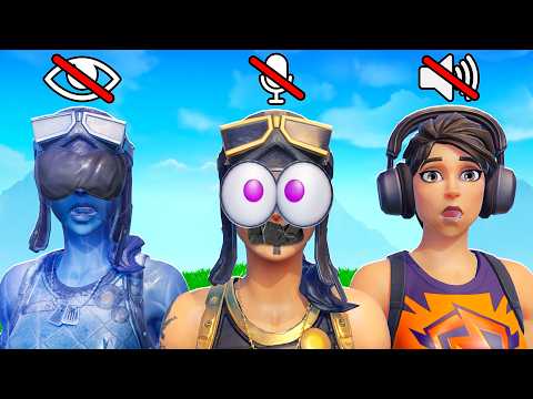 Fortnite, but we're Blind Deaf and Mute