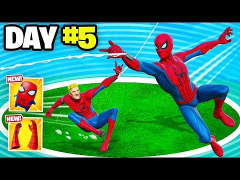 Last To Stop SWINGING Wins $10,000 (Spider-Man Fortnite)