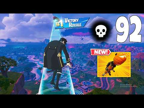 92 Elimination Squads "Zero Build" Gameplay Wins (NEW Fortnite Chapter 7 Season 4 PC)