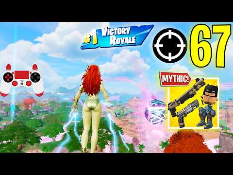 67 Elimination Solo Vs Squads Gameplay Wins (Fortnite Chapter 7 PS4 Controller)