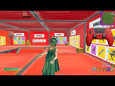 *NEW* LADY LIBERTY SKIN Fortnite 3v3v3v3 Go Goated🐐Zone Wars Gameplay🎮