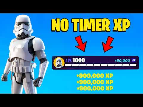 THE BEST *AFK* NO TIMER XP MAP TO LEVEL UP & Farm XP in Fortnite Chapter 7 Season 3 (165,000 XP)
