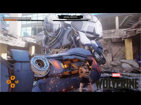 MARVEL'S WOLVERINE SENTINEL PROTOTYPE BOSS FIGHT - EXPERT LEVEL (THE BEST THERE IS)