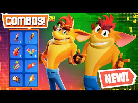 CRASH BANDICOOT *BEST* Skin Combos - Fortnite