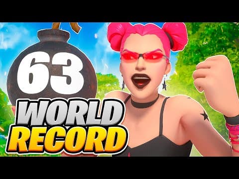 WORLD RECORD 63 KILL WIN DUO CASH CUP 🏆 | MERSTACH