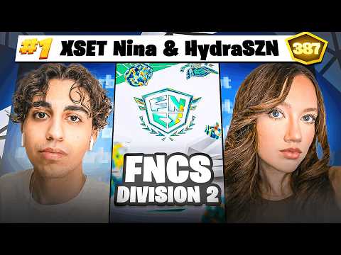 I Qualed FNCS West Division 1 w/ HydraSZN (2ND PLACE) 🏆 | Ilyynina