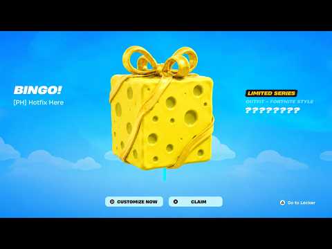 Fortnite is giving players a FREE SpongeBob Gift
