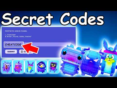 FIRST LOOT HACKER ADMIN CODES in FORTNITE SEASON 4 SPRITE CODES! (New Secret Codes)