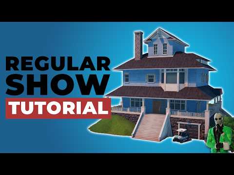 How to Make a Regular Show House | Fortnite Creative
