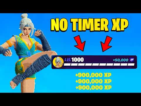 Fortnite *AFK* No Timer BEST XP MAP To Level Up FAST in Chapter 7 Season 4 (302,000 XP!)