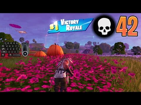 42 Elimination Solo vs Squads Win Full Gameplay (Fortnite Chapter 6)