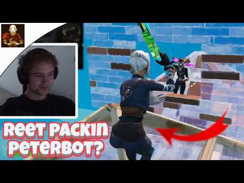 REET FRAN vs PETERBOT FAXUTY😳 [FORTNITE TOKEN/WAGER]