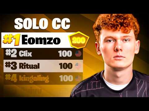 1ST PLACE SOLO CASH CUP FINALS (2/3 WINS)🥇 | Eomzo