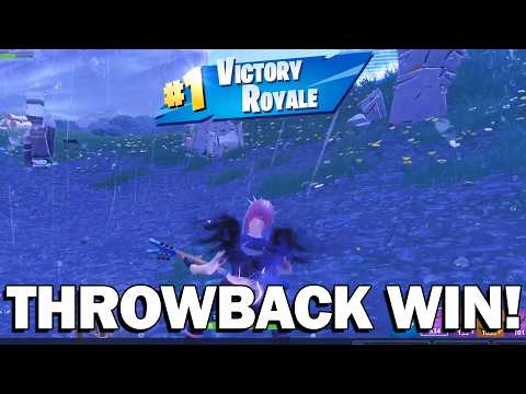 THROWBACK I Talk Fortnite Win (Chapter 1 Season 6)!