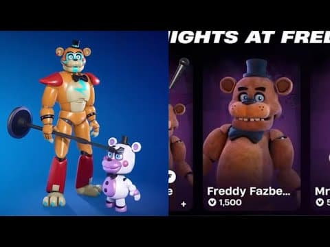 FULLY CONFIRMED DATE FNAF X FORTNITE RELEASE DATE FORTNITEMARES 2026 Five Nights at Freddy's skins