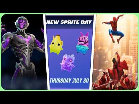 NEW Fortnite Sprites, Spider-Man News, & More!