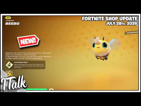 Fortnite Shop LOTS OF EMOTE RETURNS AND A BEE! [July 28th, 2026] (Fortnite Chapter 7)