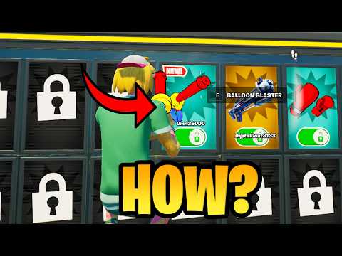 How To Get NEW Balloon Blaster in 1vs1 with every gun Fortnite