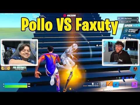 Pollo VS Faxuty 1v1 Buildfights!