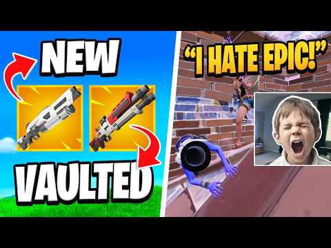 8-Bit Shotgun Vaulted! | Did Epic Fix Any Bugs?
