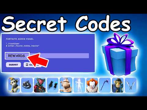 ALL ADMIN PANEL CODES Added Before Fortnite MINI SEASON! (New Free Rewards)