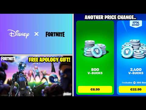 OMG..!! (V-Bucks Update & Disney Buying Fortnite)