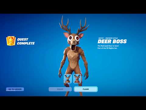 Fortnite 99 NIGHTS in THE FOREST Update is HERE! (Free Deer Skin)