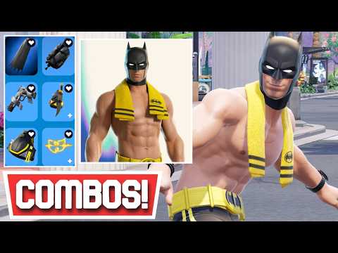 *NEW* BEST BEACH BOD BATMAN SKIN COMBOS! | Fortnite