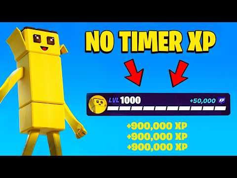Fortnite *AFK* No Timer BEST XP MAP To Level Up FAST in Chapter 7 Season 4 (185,000 XP!)