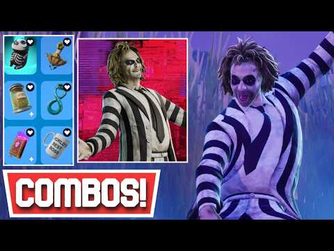 *NEW* BEST BEETLEJUICE SKIN COMBOS! | Fortnite