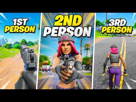 I Played *2nd Person Mode* in Fortnite...