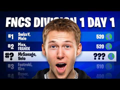 OUR GREATEST RUN IN THE FNCS DIV CUP! (Day 1)