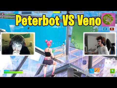 Peterbot Pollo VS Veno Ajerss 2v2 Realistic PvP!