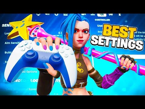 NEW BEST Controller SETTINGS + Aimbot Sensitivity Tutorial (Fortnite Settings Explained)