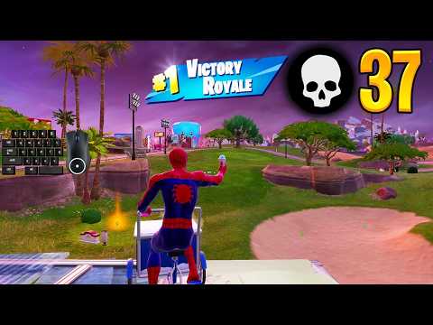 37 Elimination Solo Vs Squads Win Full Gameplay (Fortnite Chapter 7 Season 2 PC Keyboard)