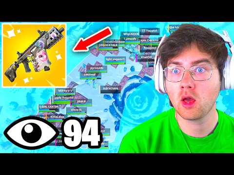 I Hosted a BURST SMG Only Tournament in Fortnite... (Chapter 7 Season 2)