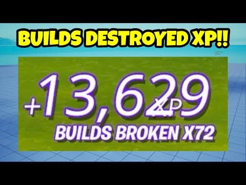 How To Make BUILDS BROKEN XP In Fortnite Creative (Tutorial)