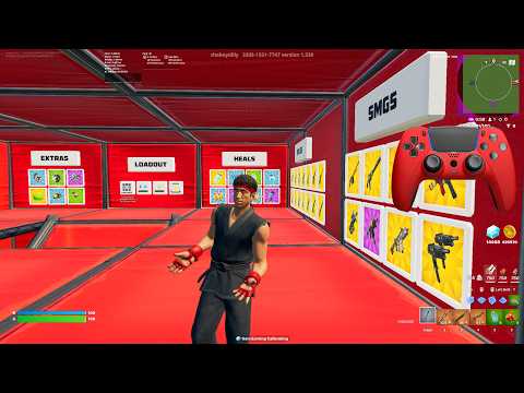 *NEW* RYU SKIN🐐Fortnite 3v3v3v3 Go Goated Zone Wars Gameplay
