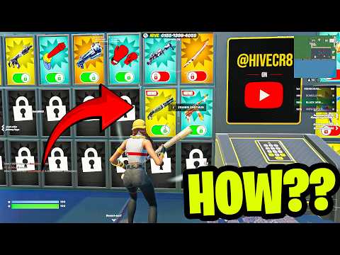New ZOMBIE SHOTGUN Weapon In 1v1 With Every Gun Fortnite Map