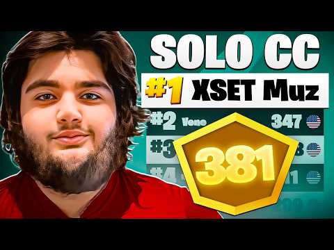 1ST PLACE SOLO CASH CUP - 381 POINTS 🥇