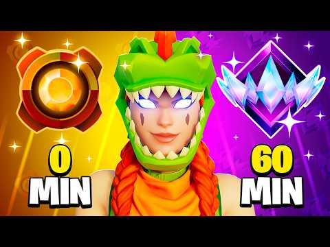 How Much Can I RANK UP in 1 Hour? (Fortnite Reload)