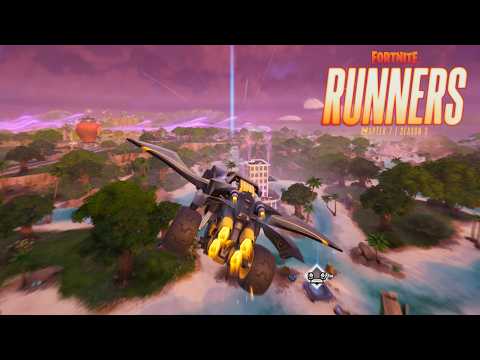 Fortnite Batman's Beach Buggy Gameplay