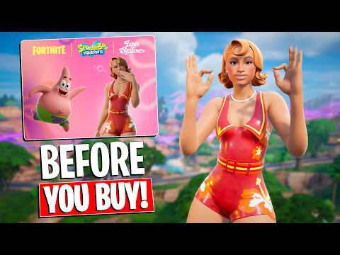 BIKINI BOTTOM ICE SPICE & PATRICK STAR BUNDLE!!! (Fortnite Battle Royale)