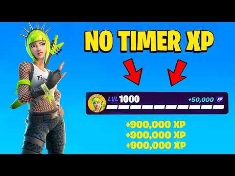 NEW BEST *AFK* NO TIMER XP MAP TO LEVEL UP & Farm XP on FORTNITE Chapter 7 Season 3!! (160,000 XP)